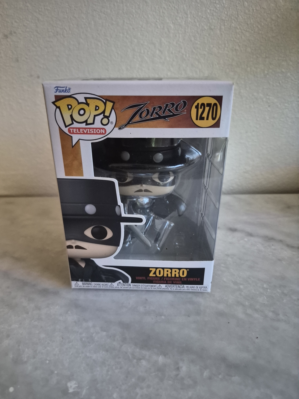 Funko Pop! Zorro #1270 Vinyl Figure - Black